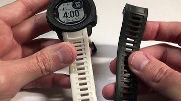 Garmin Instinct Solar - Changing the Band