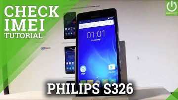 How to Check Serial Number in PHILIPS S326 - Read SN in Android