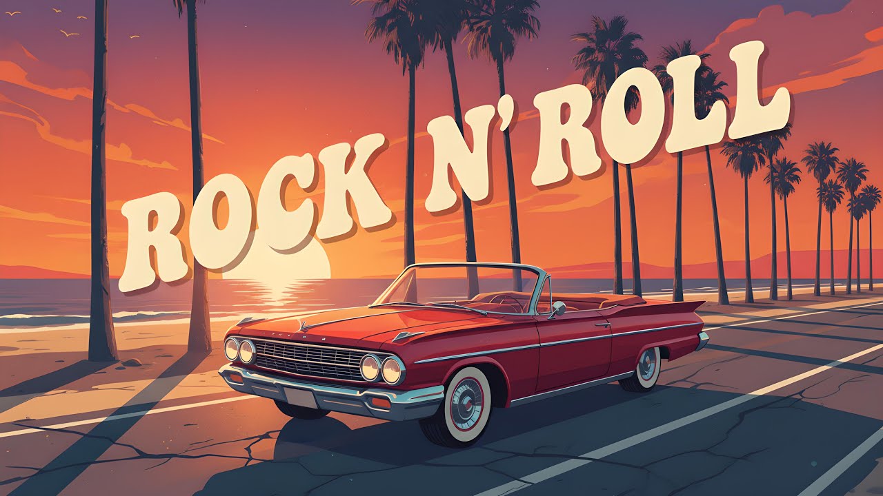 1960s Rock & Roll Retro Pop Vibes – Coastal Drive Playlist