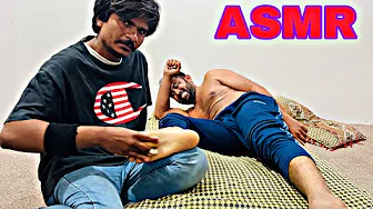 Ultra-Relaxing ASMR Foot Massage for Foot Care | Ticklish Sensations & Soothing Vibes 🦶✨