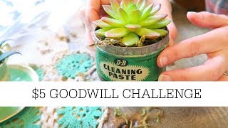 $5 Goodwill Challenge SPRING 2018
