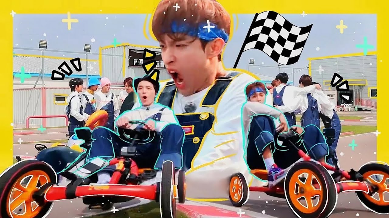 🐣SEVENTEEN on the epic Chocobo racing🏁