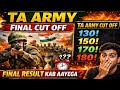 Ta army final result 2025 kab aayega| ta army final cut off 2026 | ta army result date & cut off