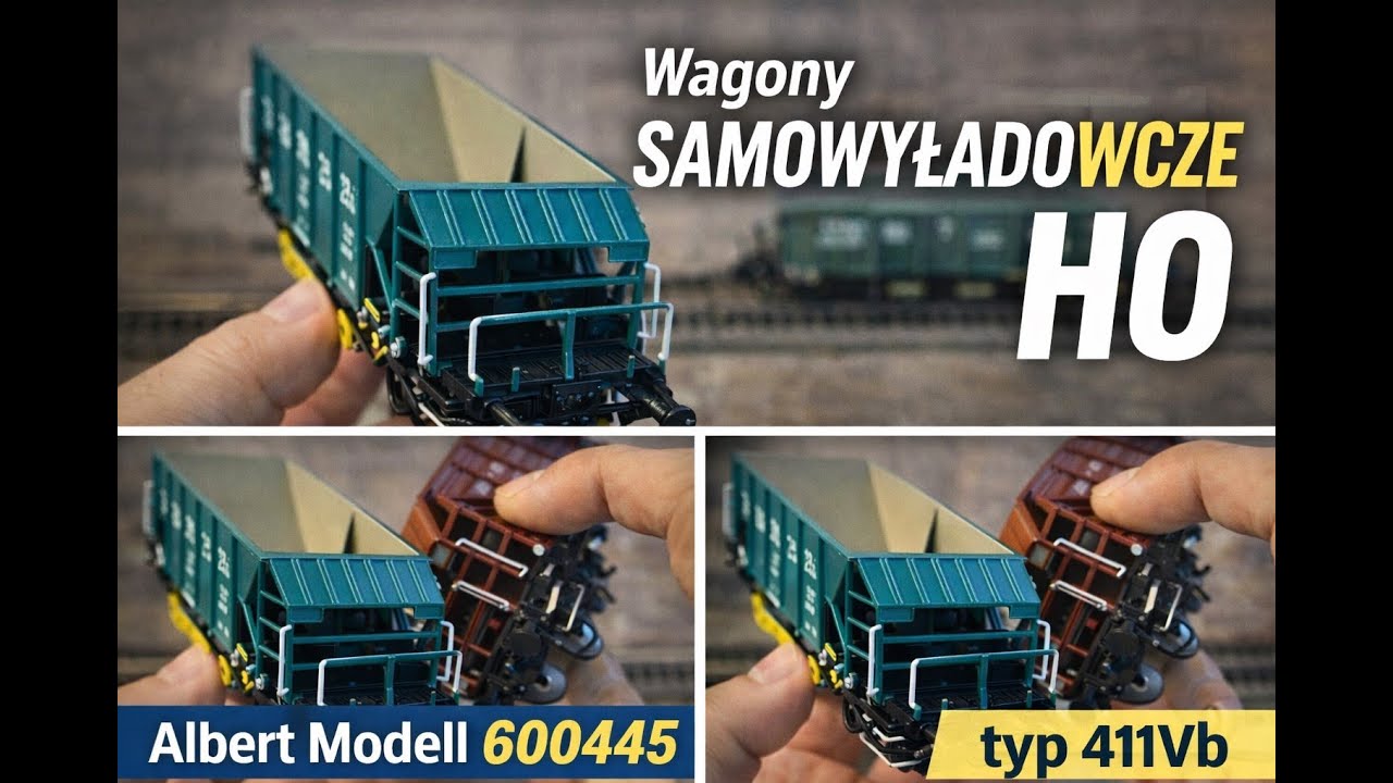 Albert Modell 600045 – wagony samowyładowcze H0