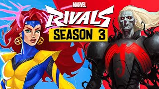 SYMBIOTE SEASON AND JEAN GREY IN MARVEL RIVALS SEASON 3 REVEALED