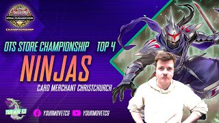 Top 4 NINJA Yu-Gi-Oh! Deck Profile - OTS Store Championship - Nov 2023
#ninja #bestdeck #letsgo #yugioh #deckprofile
Congratulations to James for coming Top 4 at the Card Merchant Christchurch Yu-Gi-Oh! OTS Store Championship, with his NINJA deck!
00:00 Intro
00:53 Main Deck
06:00 Extra Deck
07:51 Deck List Top 4 NINJA Yu-Gi-Oh! Deck Profile - OTS Store Championship - Nov 2023