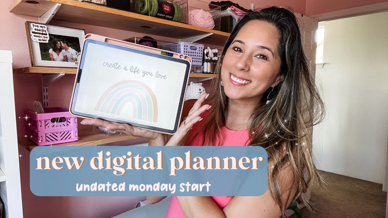 The "Everything Starts on Monday" Rainbow Planner :)