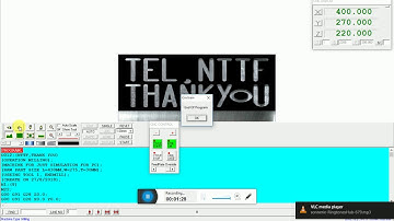 CNC  MILLING SIMULATIONS for NTTF LOGO