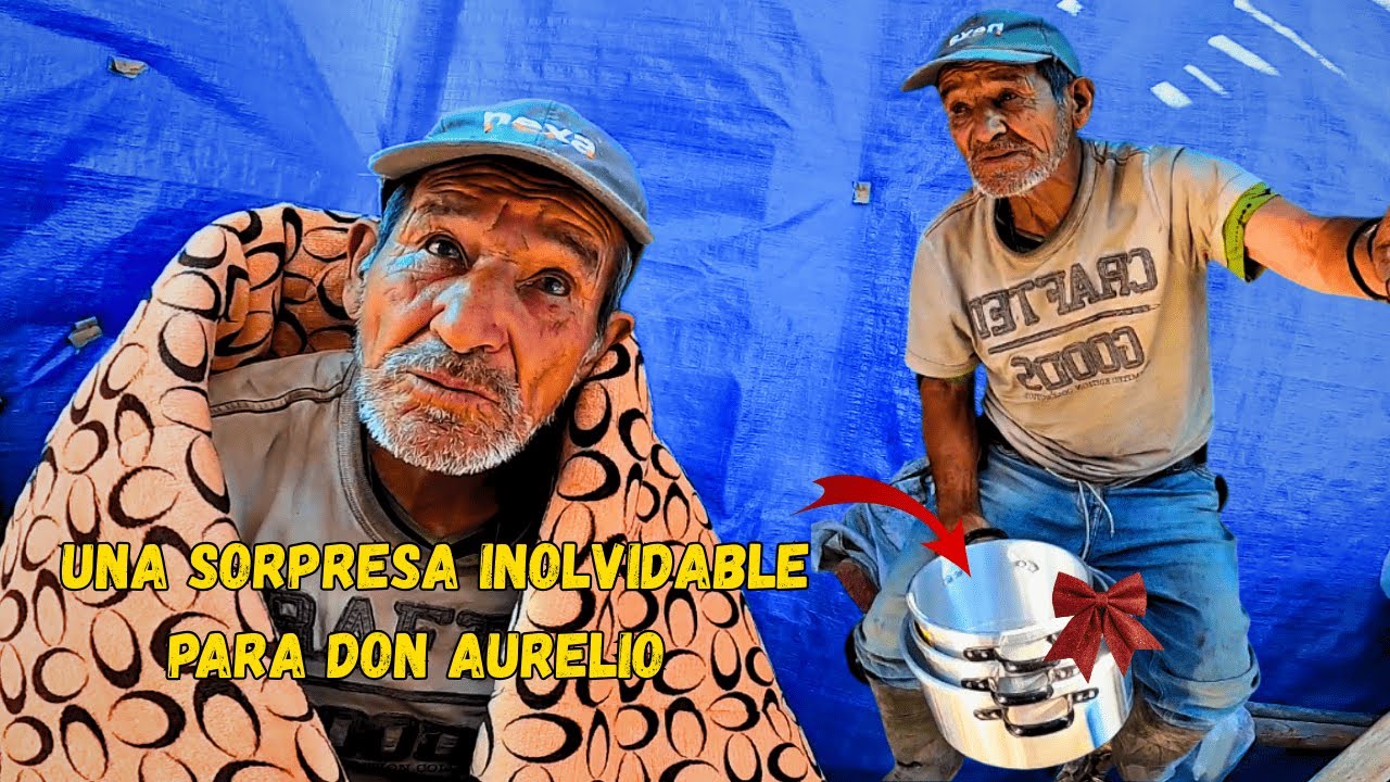 TECHAMOS SU TECHO Una sorpresa inolvidable para Don Aurelio