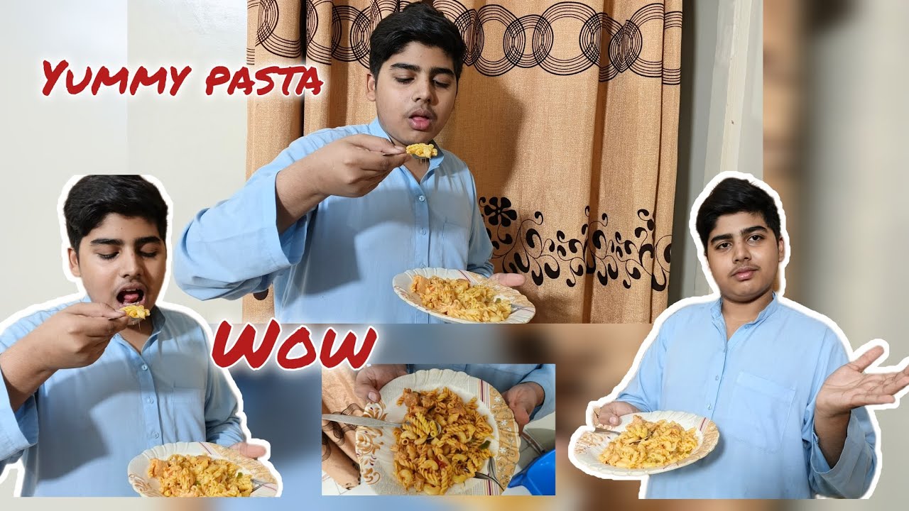 Aaj mene pasta banaya.bhut maze ka bana😋