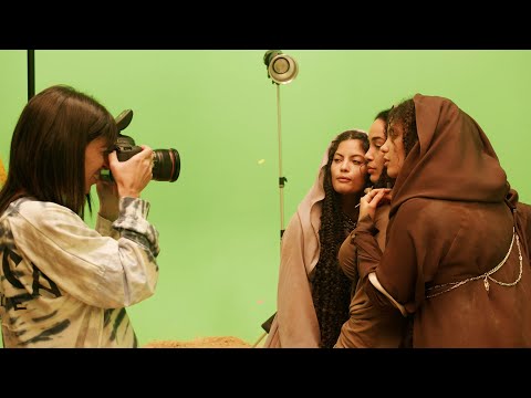 Ibeyi ft. Jorja Smith - Behind the Scenes on Lavender and Red Roses