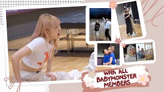 CHIQUITA with Her All Babymonster Eonni Part 2 - CUTEST AND FUNNY MOMENTS
