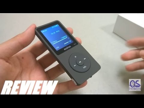 Unboxing LENCO Xemio 154 pink MP3 player hands on review - YouTube