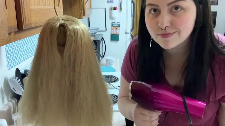 FIXING MY OLD CREEPY DOLLS HAIR  | Nicole Shoemaker
