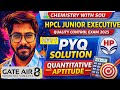 HPCL Junior Executive 2025 PYQ Solution | Quantitative Aptitude Previous Year Questions |PART 1