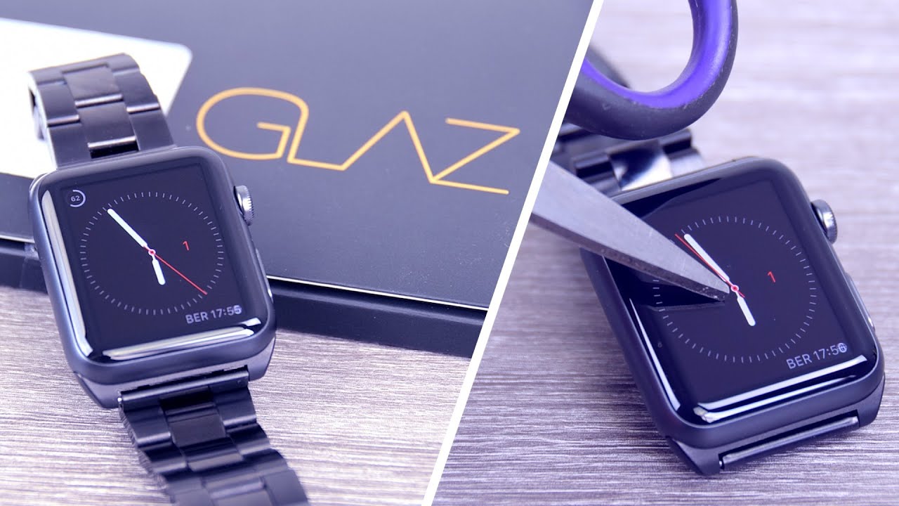 Ultimativer Apple Watch Schutz Durch Flussiges Glas Gewinnspiel Glaz Liquid Youtube