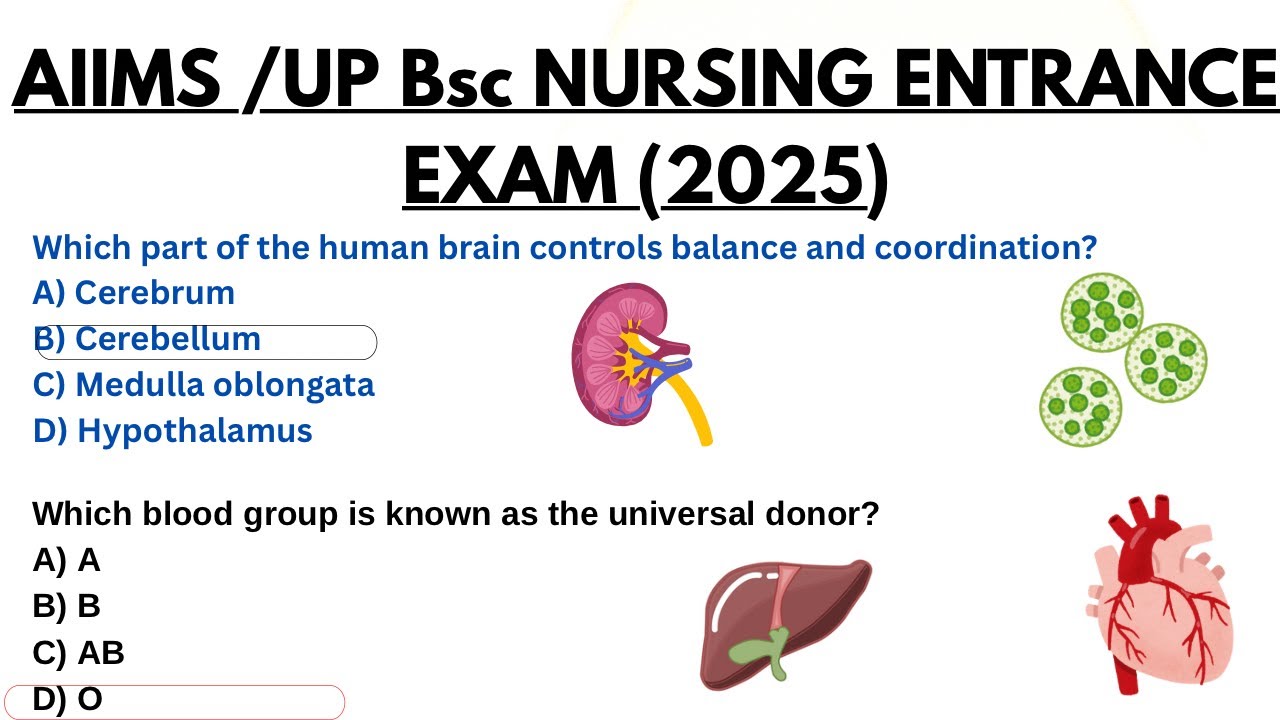AIIMS Bsc Nursing Entrance Exam 2025 Previous Year Asked Questions 2025