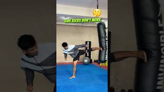 Side Kick Don’t Work 🤔❗️ #tutorial #taekwondo #fight #mma #sidekick #karate #shortfeed #ytshorts