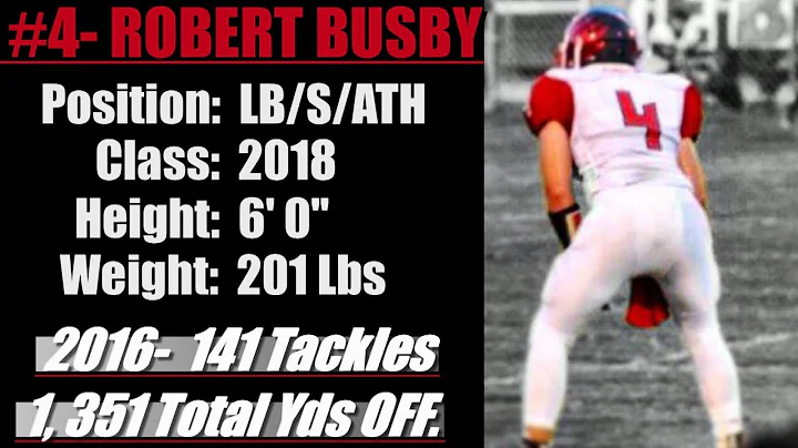 2018- Street Light Recruiting- QB-RB-LB- Robert Bu...