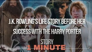 J.K. Rowling: Before the success of Harry Potter | All details in a minute❤️🤫 | #success