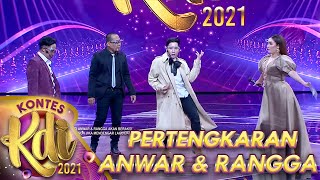 BERANTEM! RANGGA \u0026 ANWAR REBUTAN JADI HOST KONTES KDI 2021 | KONTES KDI 2021