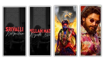 Trending Pushpa Dailuge Status Video Editing|pushpa Status Editing In Alightmotion|Kinemaster Editin