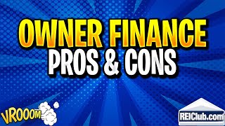 Owner Finance - Pros and Cons of Owner Financing As Seller