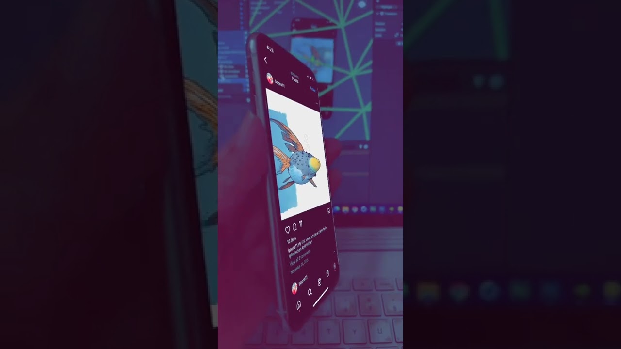 Working on this Augmented Reality concept, Depth illusion with 3d and 2.5d