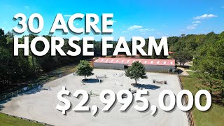 See Why This 30 Acre Farm Is a Horse Lover’s Paradise!