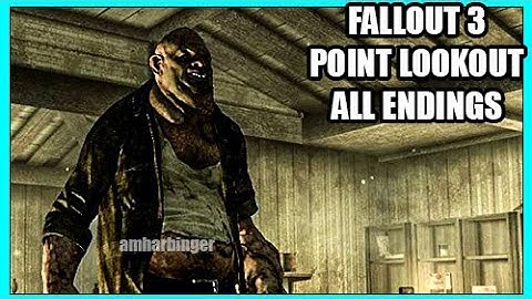 Fallout 3 Point Lookout Full Game Walkthrough 100% All Endings