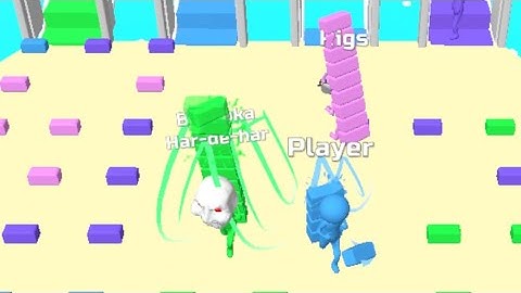 Bridge Race - All Levels Gameplay Android, iOS