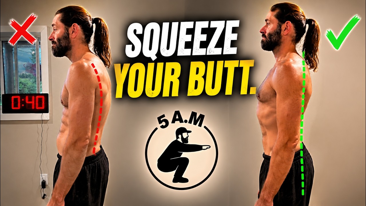 Boring But It Works: Your Posture Will Change | Follow Along - YouTube