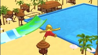Aquapark.io Game 💦 All Levels Walkthrough Gameplay iOS Android Mobile Games screenshot 3