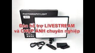 Review đèn livestream - loại đèn hỗ trợ LIVE và CHỤP ẢNH chuyên nghiệp - model A11101 screenshot 5