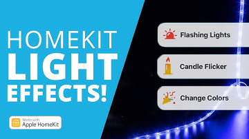 How To Make Light Effects in HomeKit!