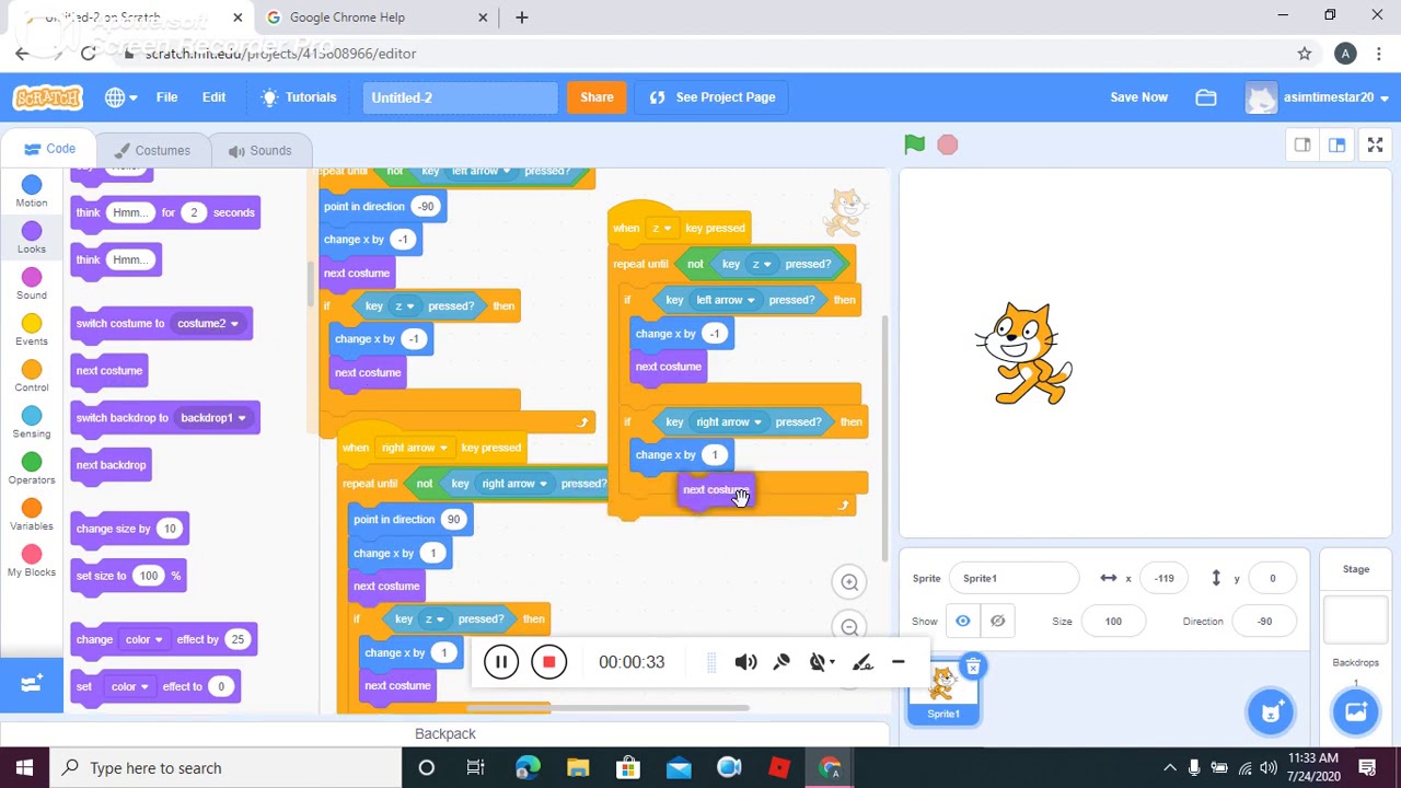 Scratch part 4 of 50 - YouTube