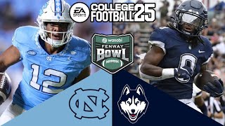 Fenway Bowl 2024 Simulation - North Carolina vs. UConn