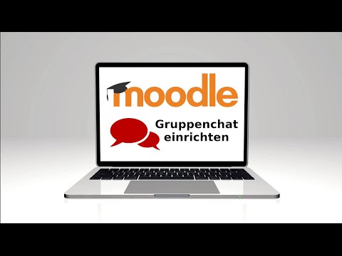 moodle - Gruppenchat einrichten