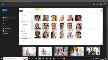 Auto-Crop a photo to a face in Photoshop