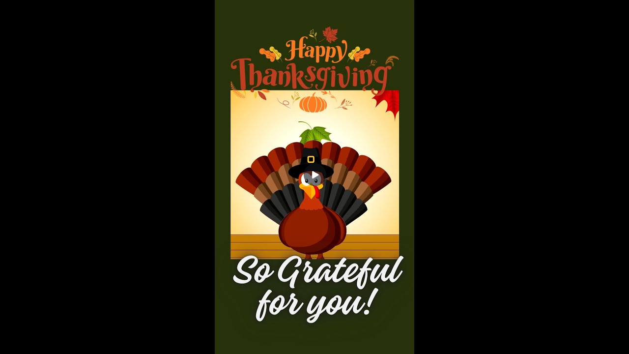 Happy Thanksgiving from Rob Sartore, I am so grateful for you! Thank ...