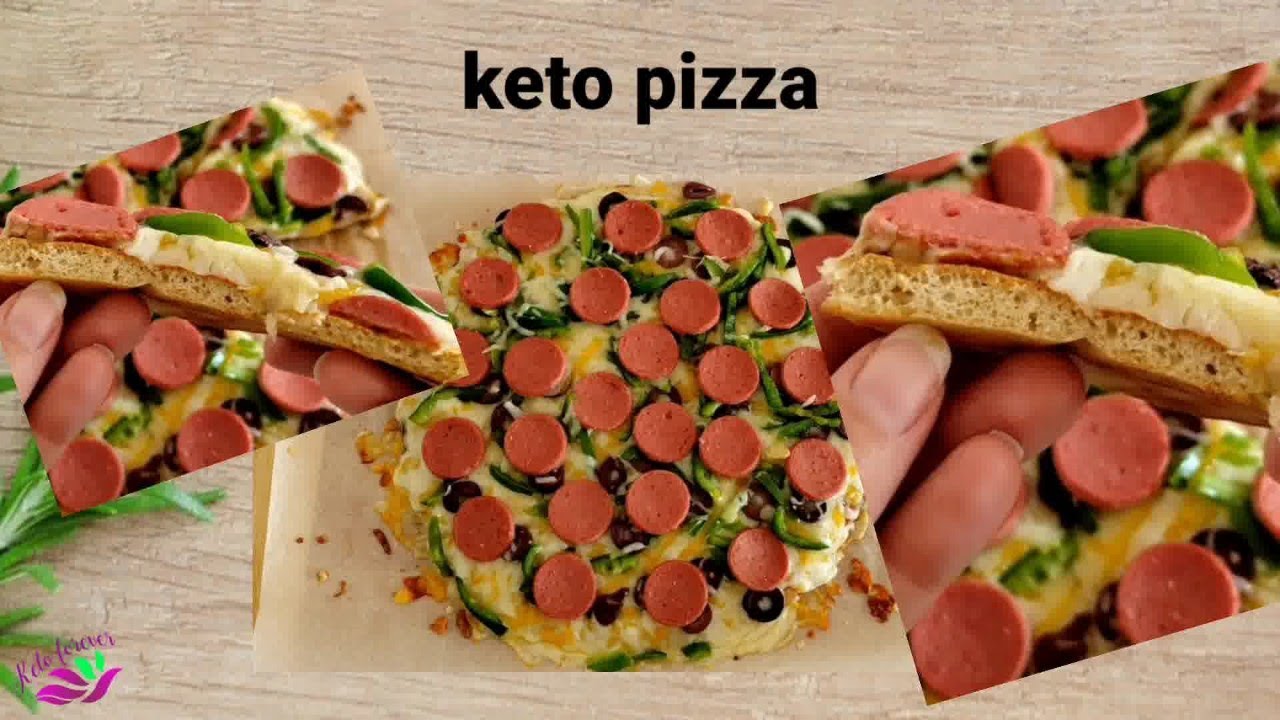 Keto pizza / low carb pizza / free gluten pizza