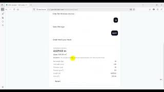 How to use Chat Bot to get Roll length in Meter   GSM Calculator screenshot 2
