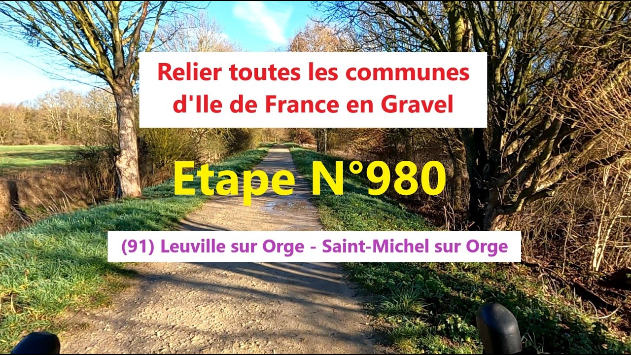 #0980 - 91 - Leuville sur Orge - Saint Michel sur Orge - 3.9 km (4098 km)
