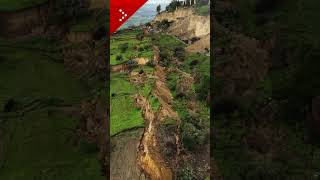 Niscemi, situazione drammatica per una frana di proporzioni enormi. Collassano porzioni di case