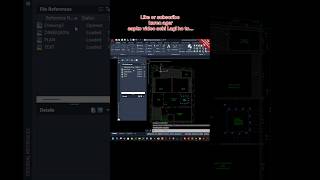 🚀AutoCAD XREF Tutorial: The Professional Way to Work 🚀#autocad #shorts