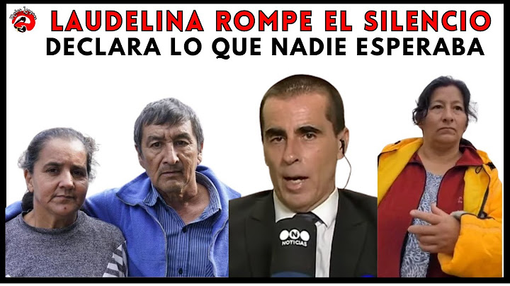 LAUDELINA ROMPE EL PACTO DE SILENCIO Y SE DESCUBRE TODO SOBRE LOAN