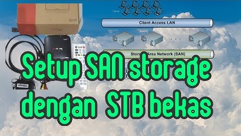 Setup SAN Network Attached Storage menggunakan STB bekas dengan openmediavault