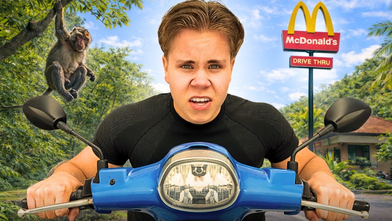 Testattiin Balin Mäkkäri Ja Apina Yritti HYÖKÄTÄ Kimppuun... | MYDAY