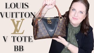 LOUIS VUITTON V TOTE BB- FIRST IMPRESSIONS & WHAT FITS INSIDE 