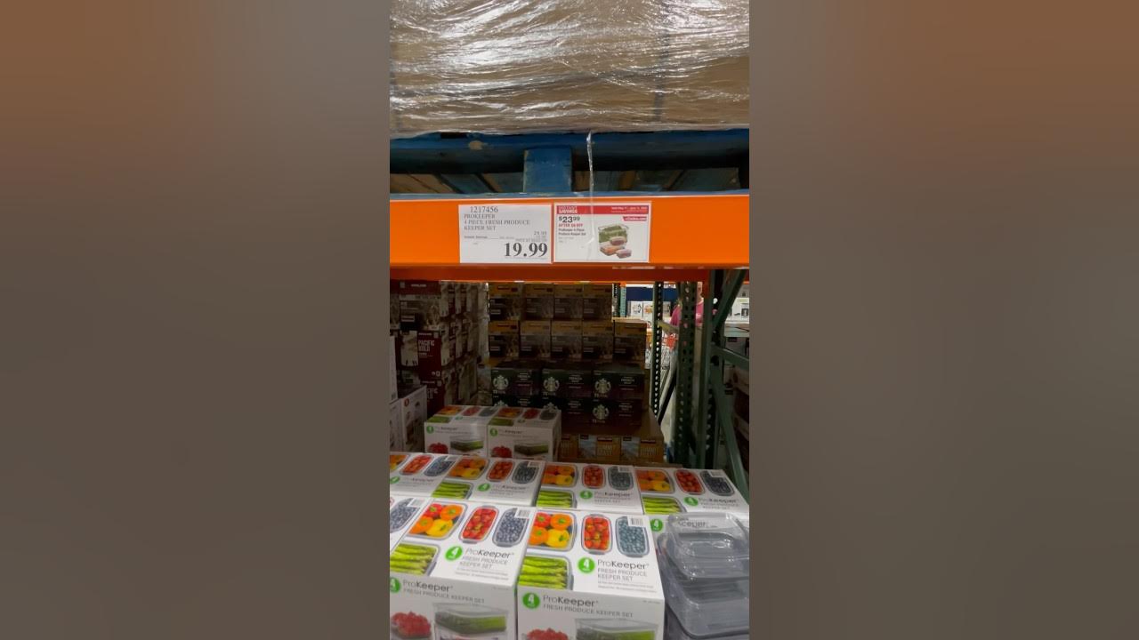 Pro keeper canister set, price is fantastic! : r/Costco